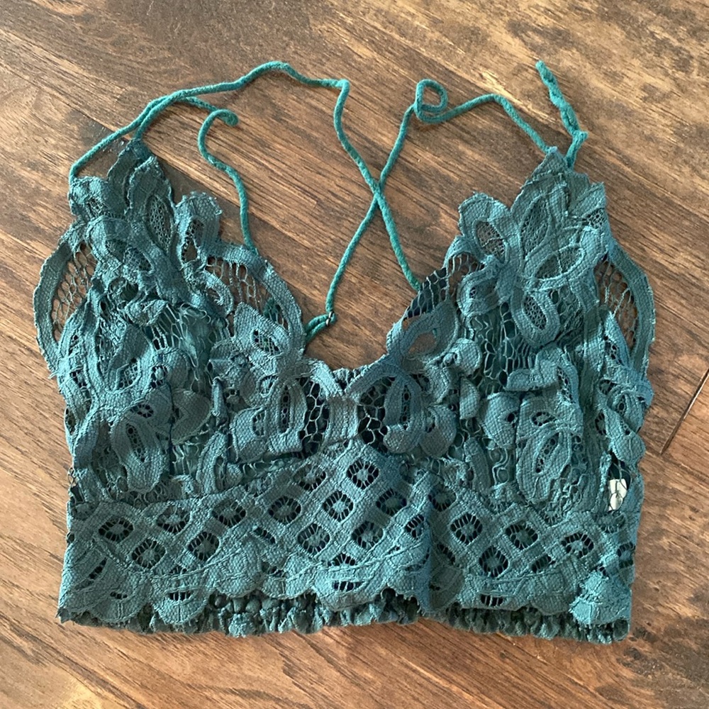 Free People Adela lace bralette size Small.